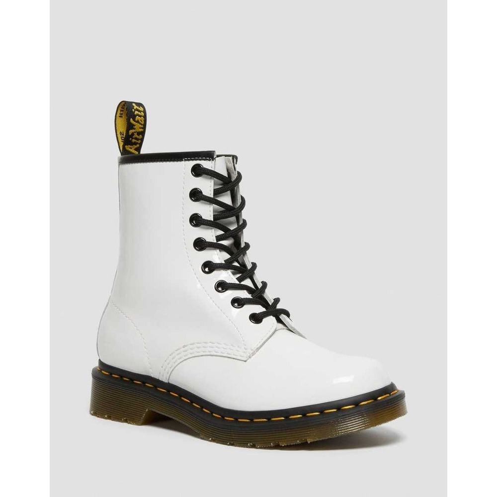Dr Martens 1460 WOMEN'S PATENT LEATHER LACE UP BOOTS